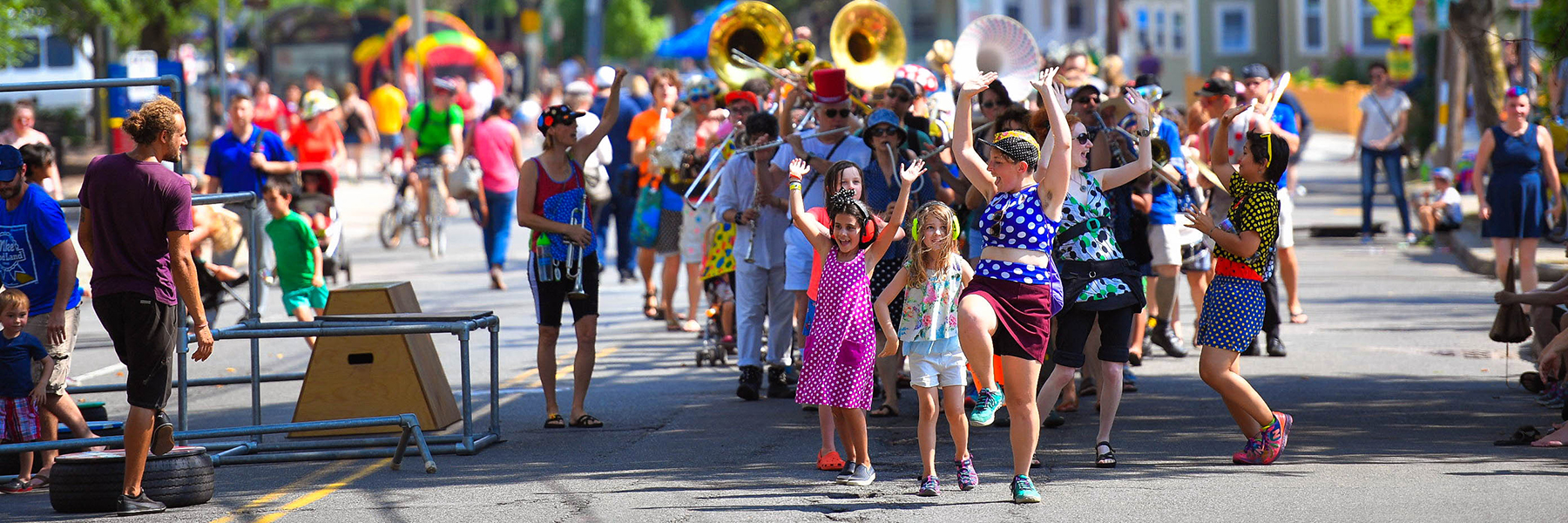 Community Parade in Somerville