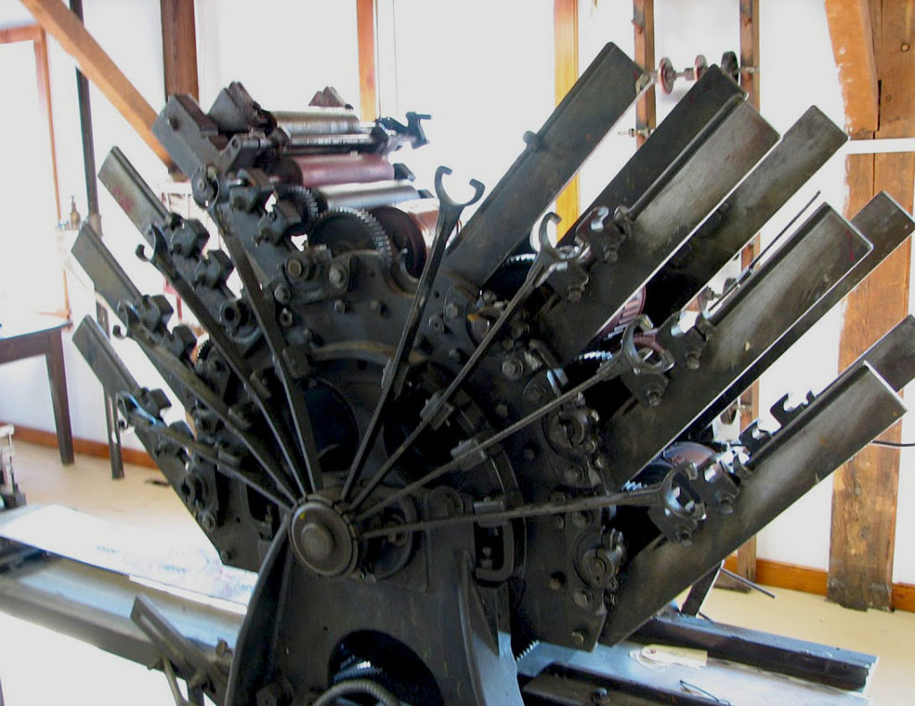 8 color rotary printing press