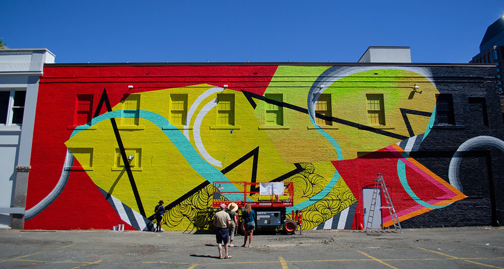 Springfield mural project. Image: Timothea Pham.