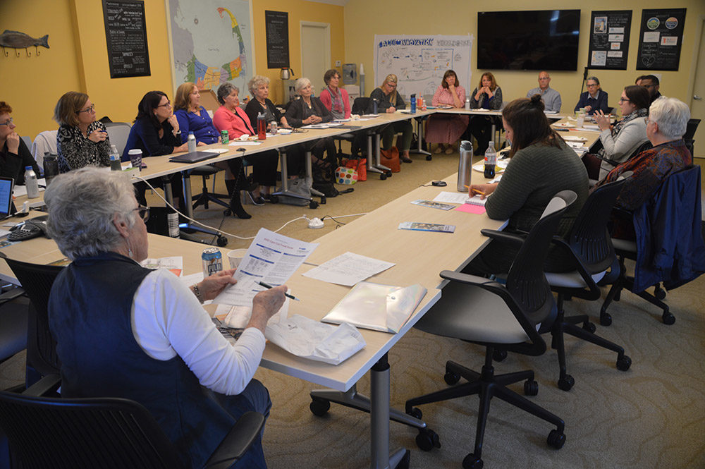 Attendees of the Cape Cod Chamber of Commerce & Visitors Bureau Regional Meeting of Cultural Districts