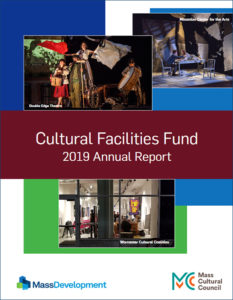 Cover art from the 2019 Cultural Facilities Fund Annual Report