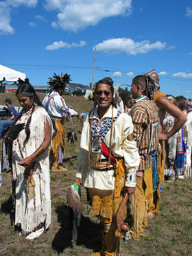 Wampanoag Tribe members. Photo Courtesy of the Wampanoag Tribe.