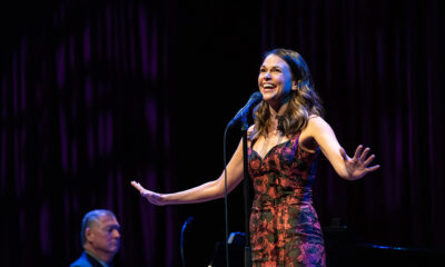 Sutton Foster sings in a performance presented by Celebrity Series.