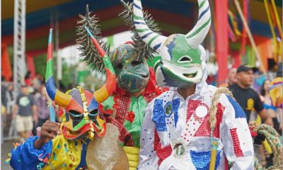 Lechone in Carnaval, Santiago, Dominican Republic. Photo: Lebawit Lily Girma.