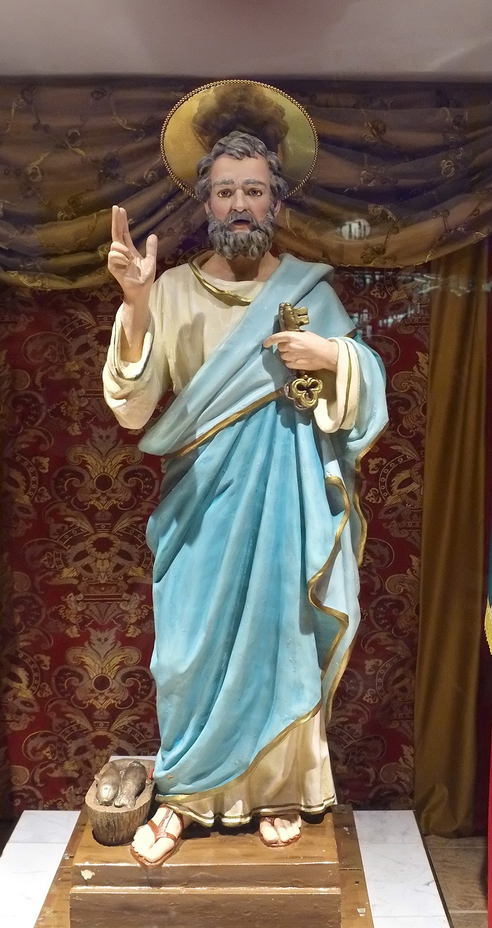 St. Peter of Fiesta statue.