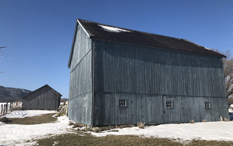Barn exterior at the April Hill Conservation and Education Center