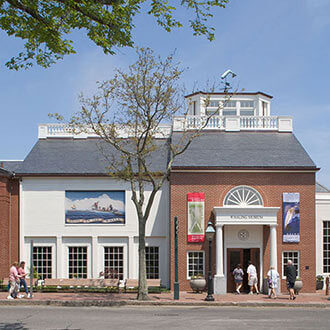 Front facade and entrance to the Nantucket Historical Association