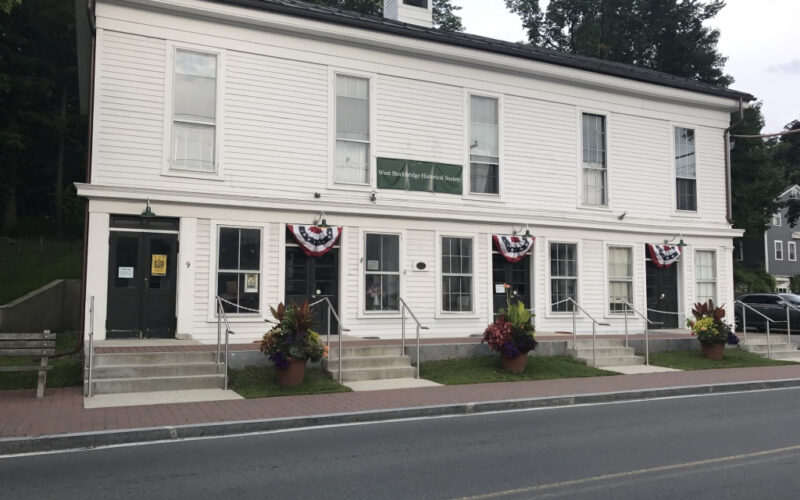 Front facade of the West Stockbridge Historical Society
