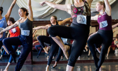 Boston Dance Alliance member holding auditions