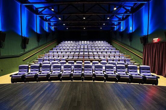 Theater seating at the Martha's Vineyard Film Center