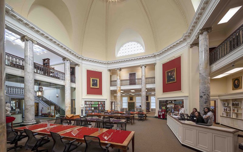 Reading Room at Antiquarian Hall
