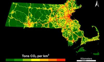 graphic of Massachusetts' carbon dioxide emissions
