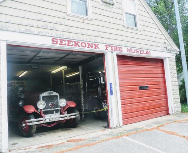 Antique Fire Car at the Seekonk Fire Museum