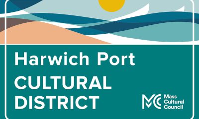 graphic of a street sign for the Harwich Port Cultural District
