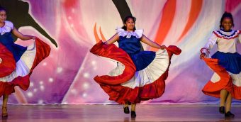 Students from Cultura Latina Dance Academy perform in Lynn