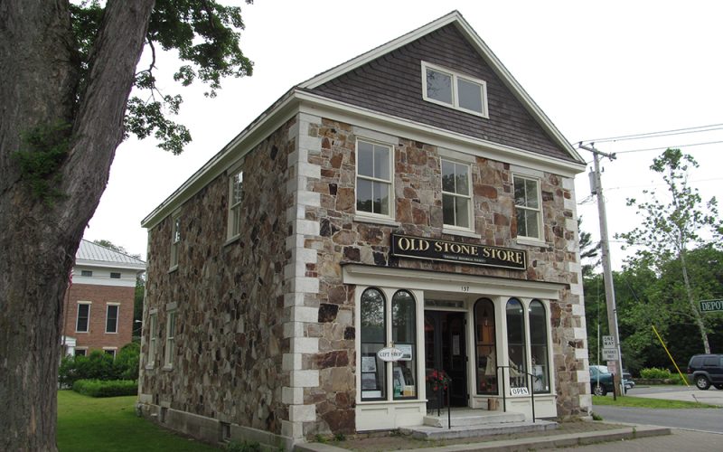 Front of the Old Stone Store