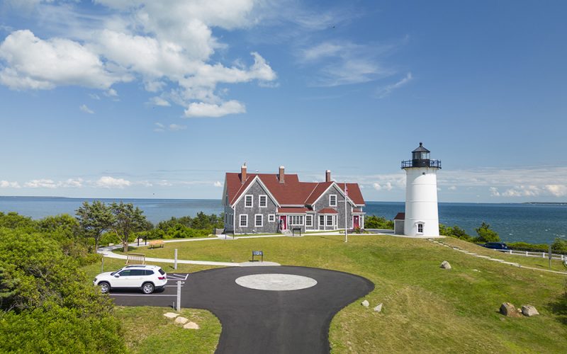 Nobska Light and the Wiley Keepers House