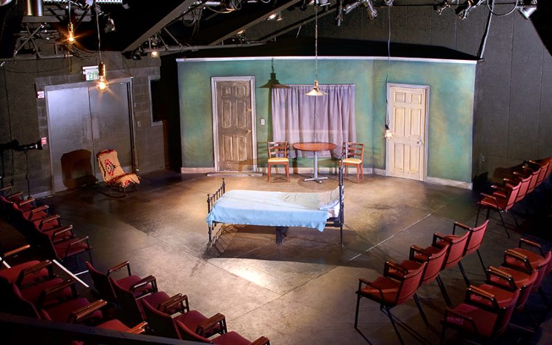 Black box theater at the Dorothy and Charles Mosesian Center for the Arts