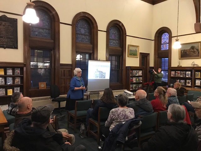 Presentation at the Richard Sugden Public Library in Spencer