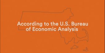video still with text according to the United States Bureau of Economic Analysis