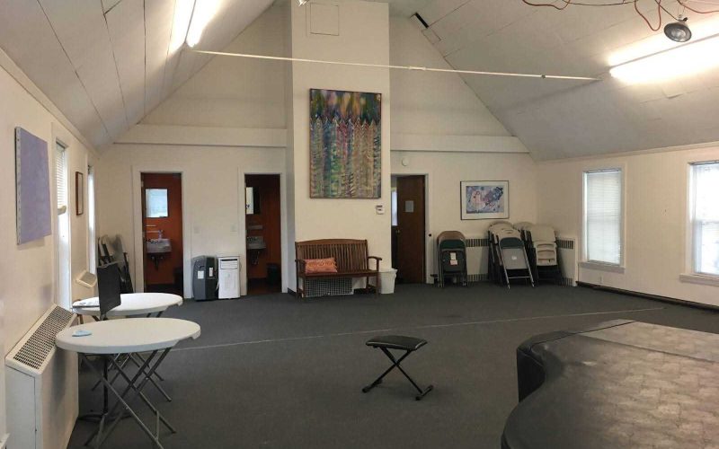 Flexible event and program space at the Artspace Community Art Center