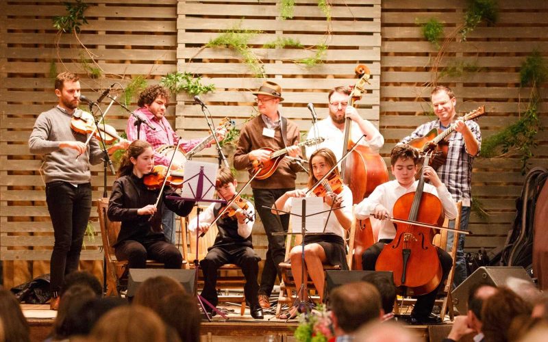 A musical performance at the Concord Conservatory of Music