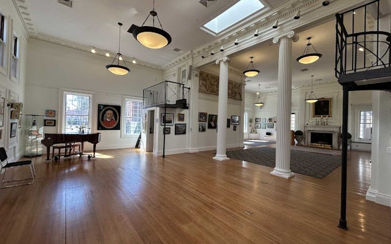 Gallery space at the Plymouth center for the Arts