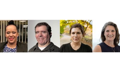 strip of 4 images of people serving on the Disability Advisory Committee