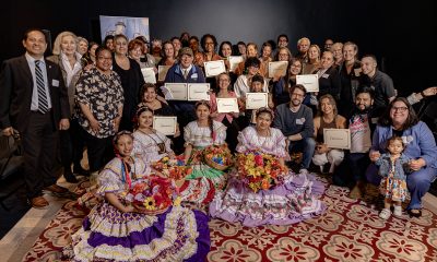 group photo of LCC grant recipients in Chelsea Mass.