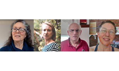 photo collage of 4 LCC members' headshots.