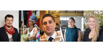 image collage of 5 committee members