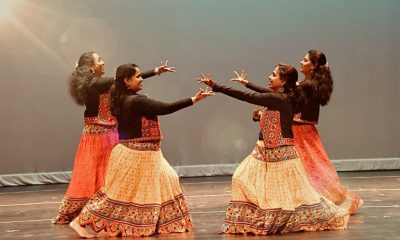 photo of 4 dancers performing.